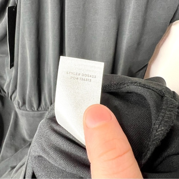 Lulus Hit the Town Black One Shoulder Tulip Mini Dress Size XL - Picture 8 of 16